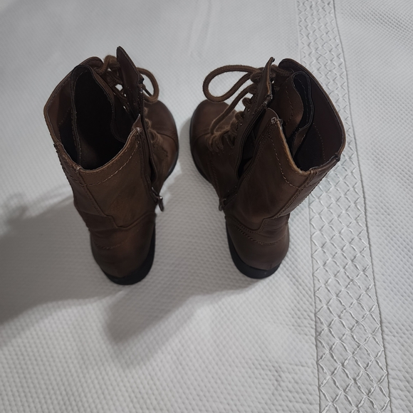 Mossimo Supply Co. Brown Combat Boots - Picture 5 of 7